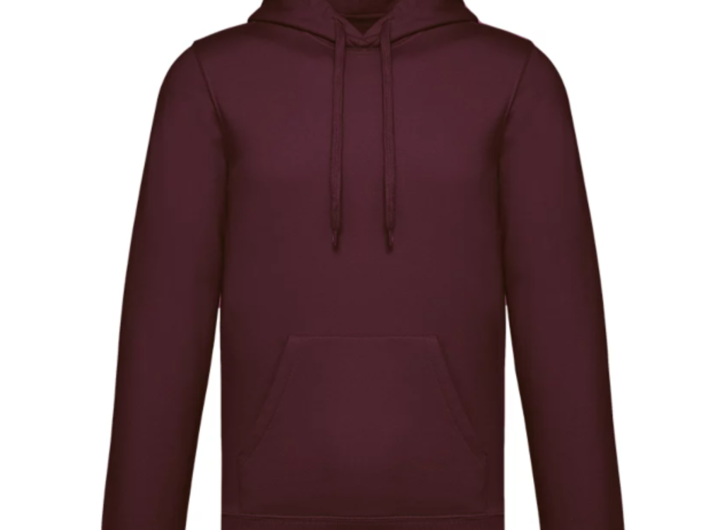 Dames hoodie, Wijnrood