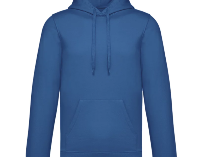 Dames hoodie, Licht royal blauw